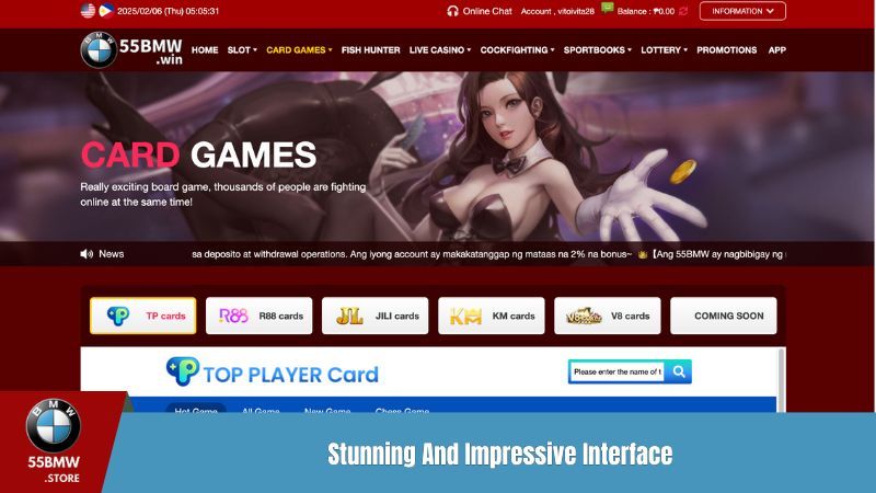 Stunning And Impressive Interface