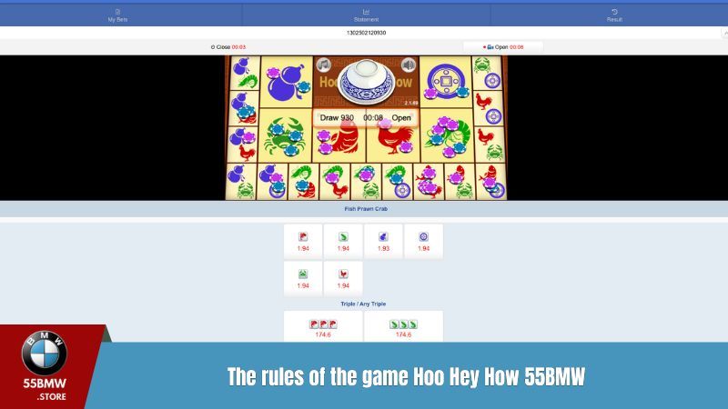 The rules of the game Hoo Hey How 55BMW