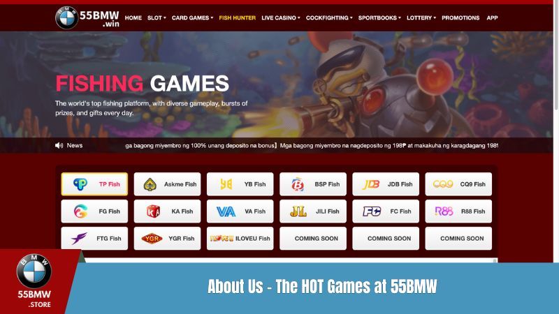 About Us - The HOT Games at 55BMW