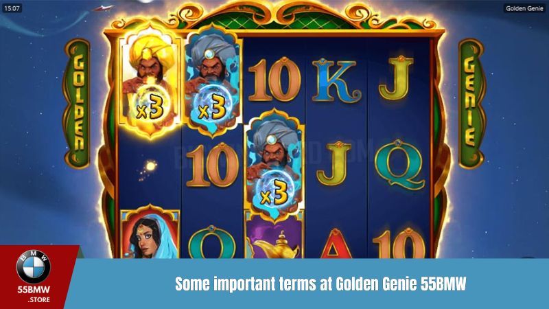 Some important terms at Golden Genie 55BMW