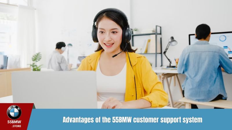 Advantages of the 55BMW customer support system