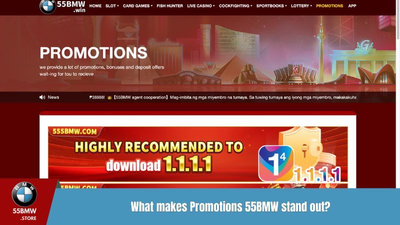 What makes Promotions 55BMW stand out?