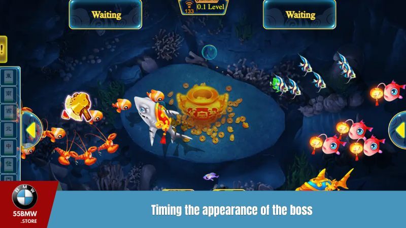Timing the appearance of the boss