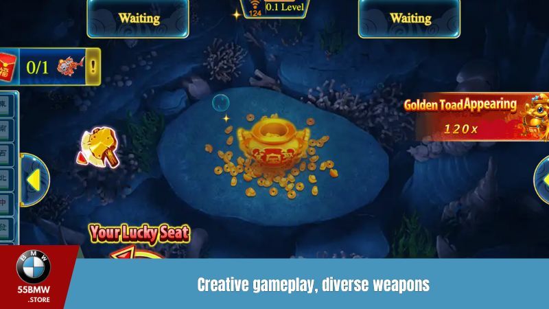 Creative gameplay, diverse weapons