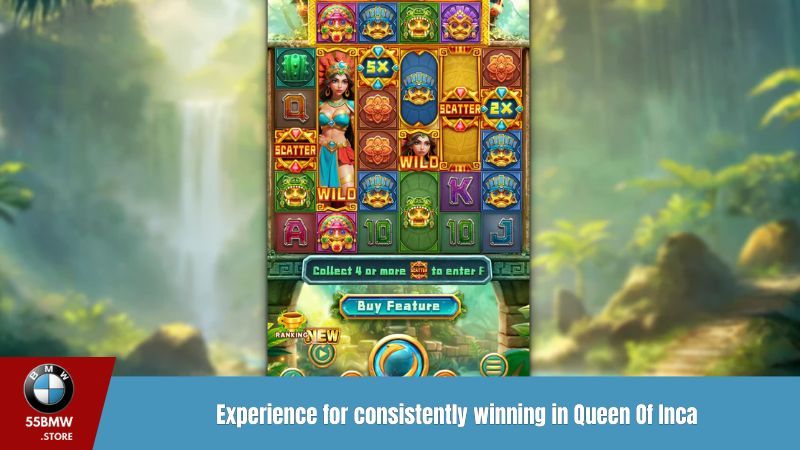Experience for consistently winning in Queen Of Inca