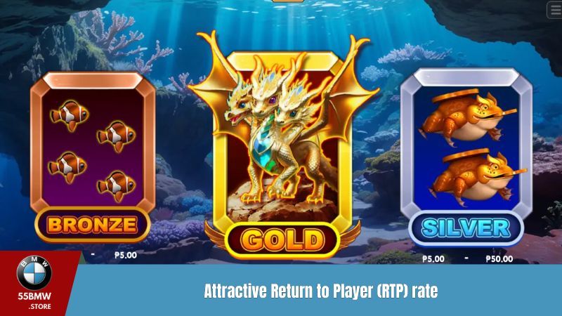 Attractive Return to Player (RTP) rate