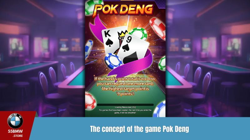 The concept of the game Pok Deng