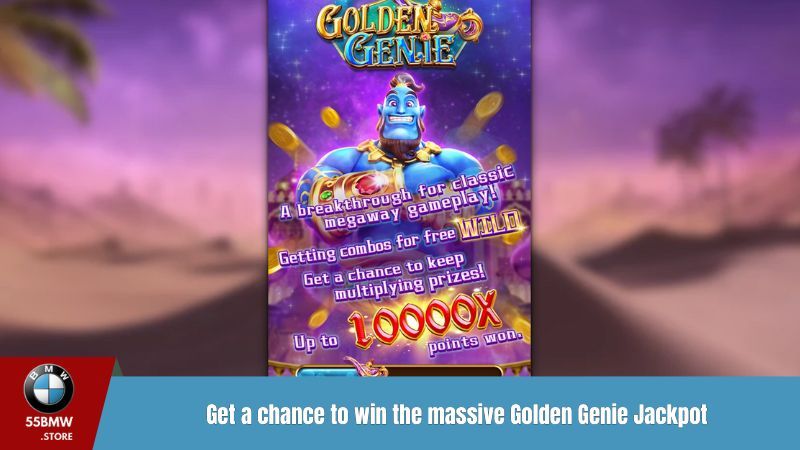 Get a chance to win the massive Golden Genie Jackpot